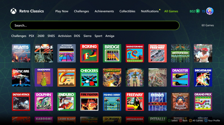 Retro Classics kollekcióval pörgeti fel a nosztalgiát az Xbox bevezetőkép