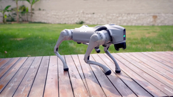 Olyan robotkutyát szerzett be Újpest önkormányzata, amilyet a kínai hadsereg is használ kép