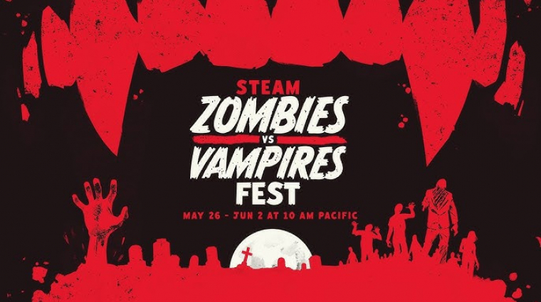 Elindult a Zombies vs Vampires akció a Steamen, egy csomó játék akciós bevezetőkép