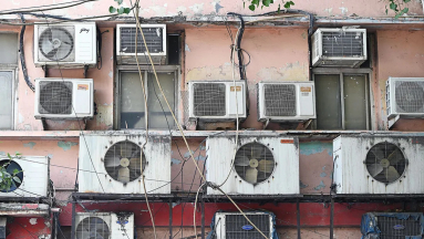 India klímacsapdába került: a légkondicionálás nyilván szükséges, de nagy mértékben rontja a levegőt kép