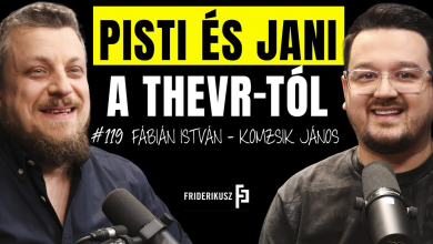 TheVR Pisti és Jani Friderikusz műsorában adott rendhagyó interjút kép