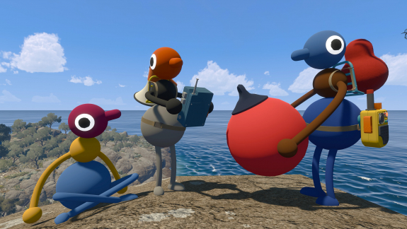Egyszerűen imádjuk az Untitled Goose Game alkotóinak új játékát, a Big Walkot kép