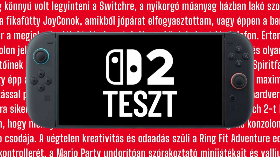Nintendo Switch 2 teszt - megjött a Switch Pro bevezetőkép