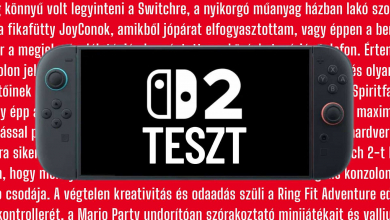 Nintendo Switch 2 teszt - megjött a Switch Pro kép