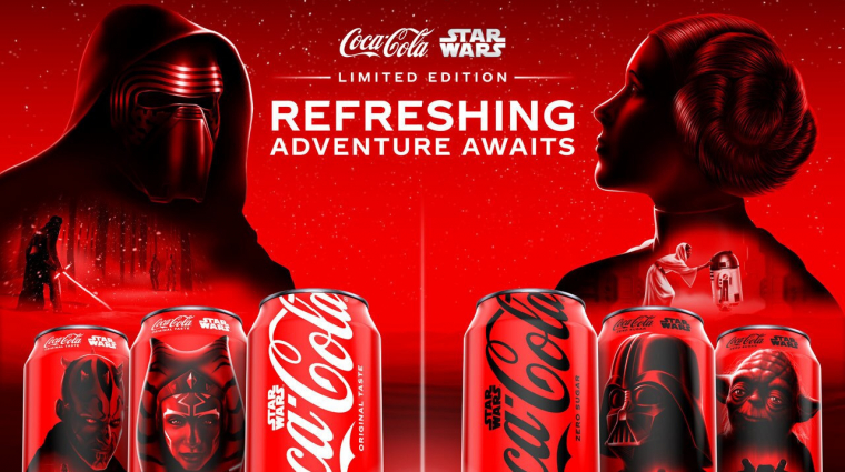 Nagyszabású Coca-Cola és Star Wars együttműködés érkezik bevezetőkép
