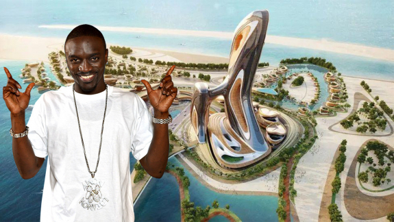 Mégsem épít Akon Vakandát Szenegálban kép