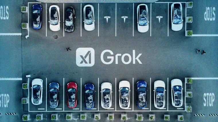 Senki sem kérte, a Grok AI mégis beköltözik a Teslákba kép