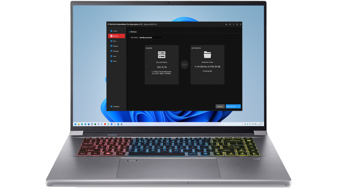 MiniTool ShadowMaker Pro teszt – így maradnak hoppon a zsarolóvírusok kép