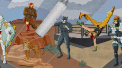 A DC-kánon rejtett hősei: James Gunn megmutatta a Supermanben látott Hall of Justice falképet kép