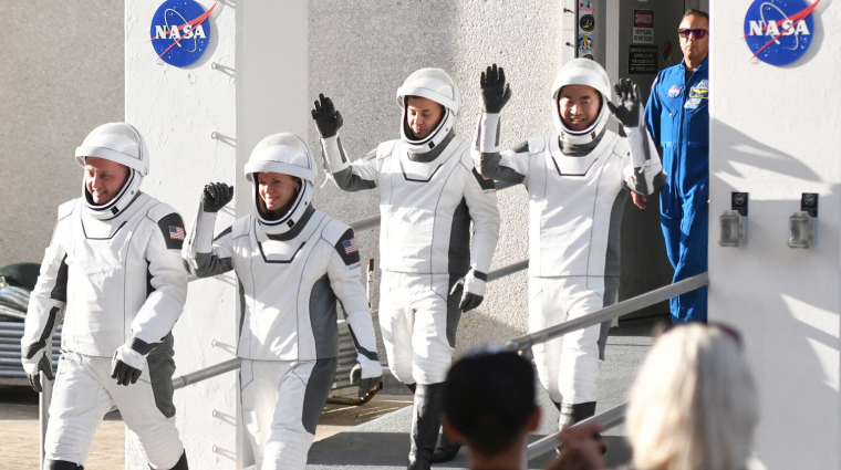 Megérkezett a Crew-11 legénysége az ISS-re kép