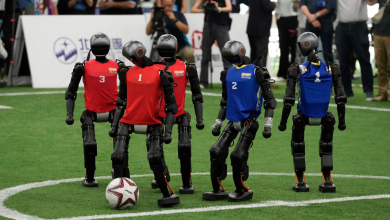 Peking megint olimpiát rendez, csak ezúttal humanoid robotoknak kép