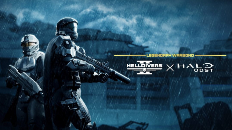 Halo kiegészítőkkel bővül a Helldivers 2 bevezetőkép