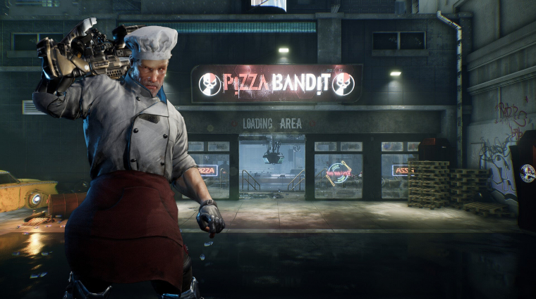 Pizza Bandit: lövöldözés, időutazás és pizzasütés egyetlen játékban bevezetőkép