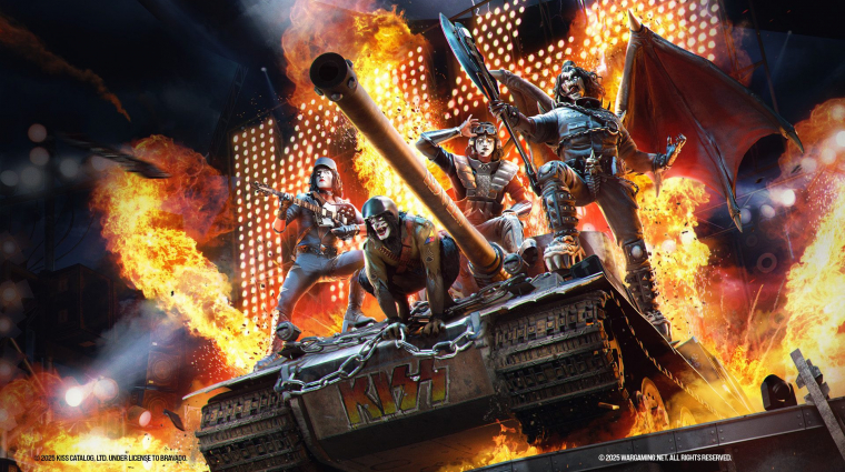 A legendás KISS lángra lobbantja a csatateret a Wargaming ingyenes játékában bevezetőkép