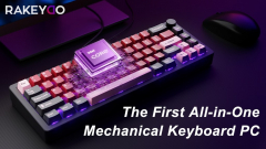 Valaki belerakott egy PC-t egy mechanikus billentyűzetbe kép