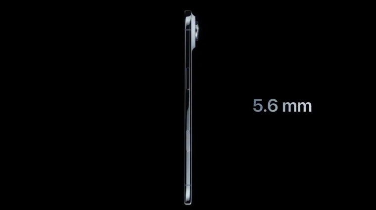 Így próbálja kettétörni az internet az Iphone Airt kép