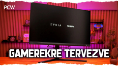 Ez a Philips Evnia monitor mindent visz 4K-val vagy 320 Hz-cel kép