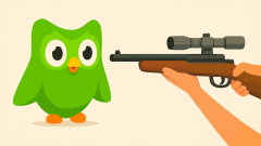 A GVH célkeresztjébe került a soknyelvű bagoly, vizsgálat indult a Duolingo ellen kép
