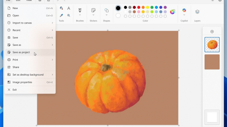 Újabb fontos funkcióval bővül a Microsoft Paint kép