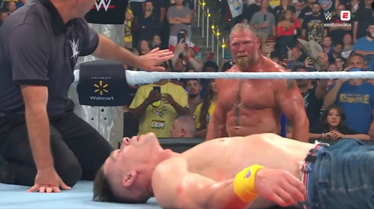 Brock Lesnar teljesen letarolta John Cenát – így mentheti meg a WWE Cena búcsúévét bevezetőkép