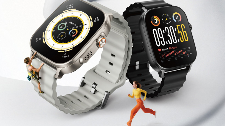 Kéthetes üzemidővel és megfizethető árral csábít a Realme Watch 5 kép