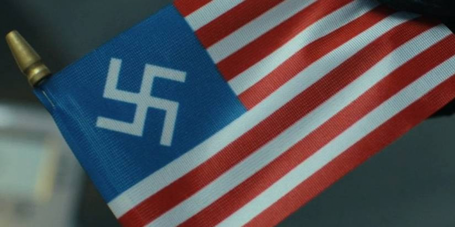 Az Egyesült Államok zászlója a Peacemaker-féle Earth-X-en