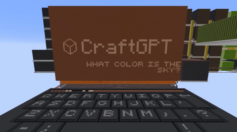 Egy lelkes őrült a Minecraftban építette újjá a ChatGPT-t bevezetőkép