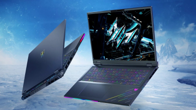 Acer Predator Helios 18 AI – ami a csövön kifér kép