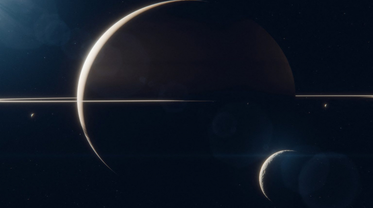 Szaturnusz Enceladus nevű holdján egykor élet létezhetett kép