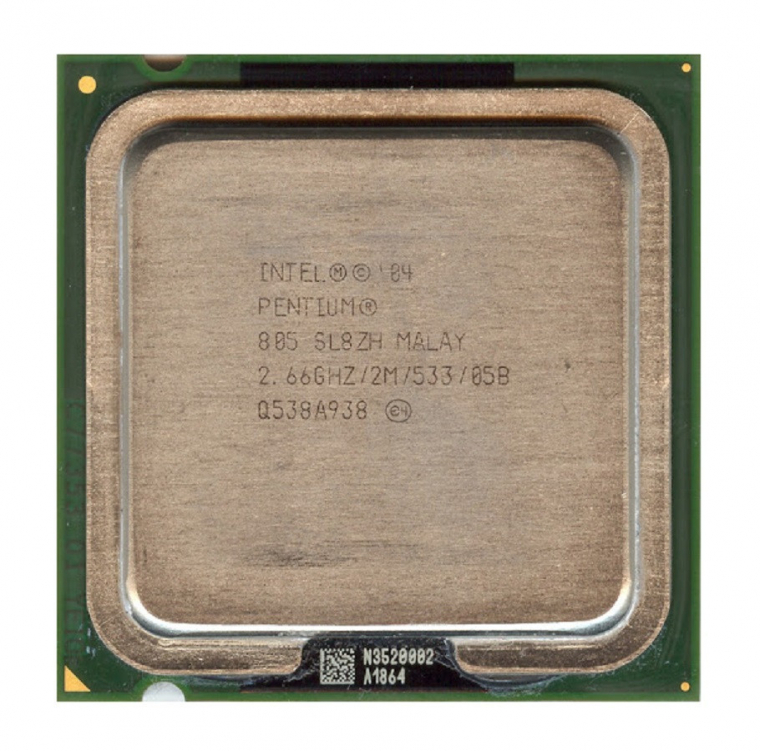 A Pentium D önmagában nem nevezhető sikeres generációnak, a 800-asokba összedrótozott két Prescott mag sokat fogyasztott és kellemetlenül melegedett. Kivételt képez a D 805-ös olcsó kiadás, ami gyári hűtéssel elérte az Extreme Edition szintjét, további finomhangolással a 4 GHz sem volt lehetetlen