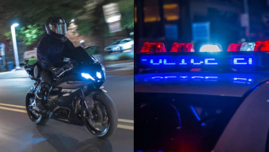 Súlyos balesetet szenvedett a Dancingmoto néven ismert TikTok-motoros, áthajtott rajta egy rendőrautó kép