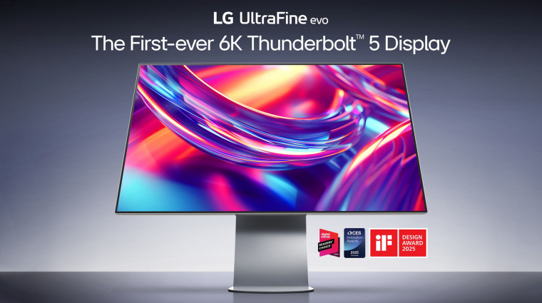 Az LG hozza el a világ első 6K-s Thunderbolt 5 monitorját