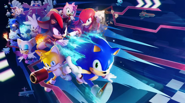 Eskü, most már tényleg megjelenik a Sonic battle royale bevezetőkép