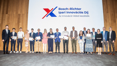 Z-generációs ötletek formálják a jövőt a Bosch és a Richter közös innovációs díján kép