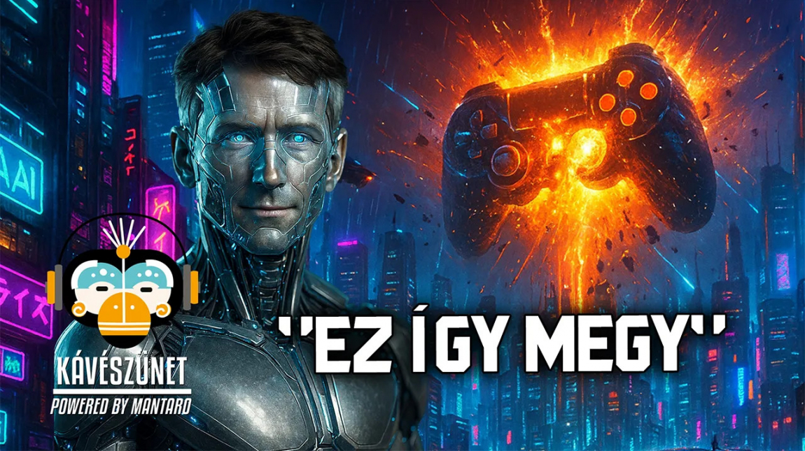 Áldás vagy átok lesz az AI a játékfejlesztésben? Erről is szó esik a Kávészünet Podcast második adásában! kép