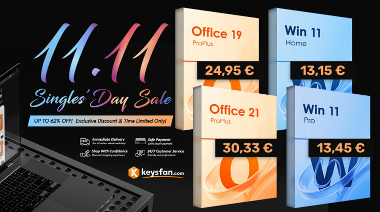 Nevetséges árakon a Microsoft Office és a Windows 11 bevezetőkép