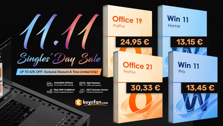 Nevetséges árakon a Microsoft Office és a Windows 11 fókuszban