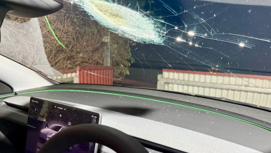 Meteorit zuhanhatott egy mozgó Teslára Ausztráliában kép