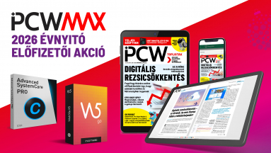 Elindult PCW Max 2026 évnyitó előfizetői akciónk! kép