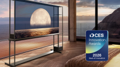 Az LG tarolt a CES 2026 Innovációs Díjátadón, új korszakot nyit az átlátszó OLED tévé kép