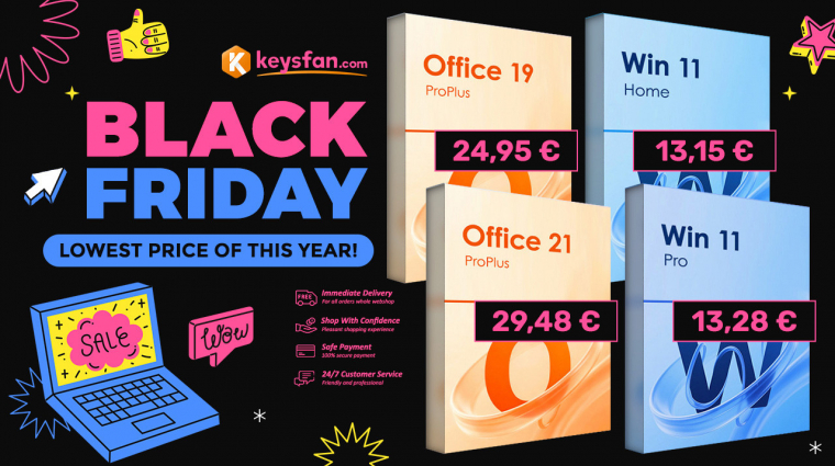 Black Friday 2025: Windows 11 és Office 2021 nevetségesen olcsón bevezetőkép