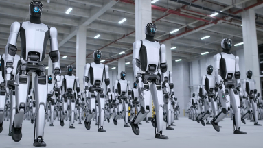 A UBTECH humanoid robotjai kapcsán a közösségi médiában felmerült a kérdés: mindez valóság vagy CGI? kép