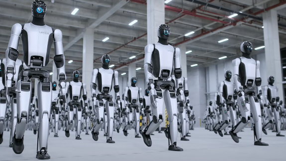 A UBTECH humanoid robotjai kapcsán a közösségi médiában felmerült a kérdés: mindez valóság vagy CGI? kép