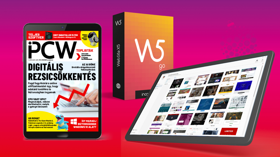 Incomedia WebSite X5 Go 2025 teszt – mutasd meg kreativitásodat kép