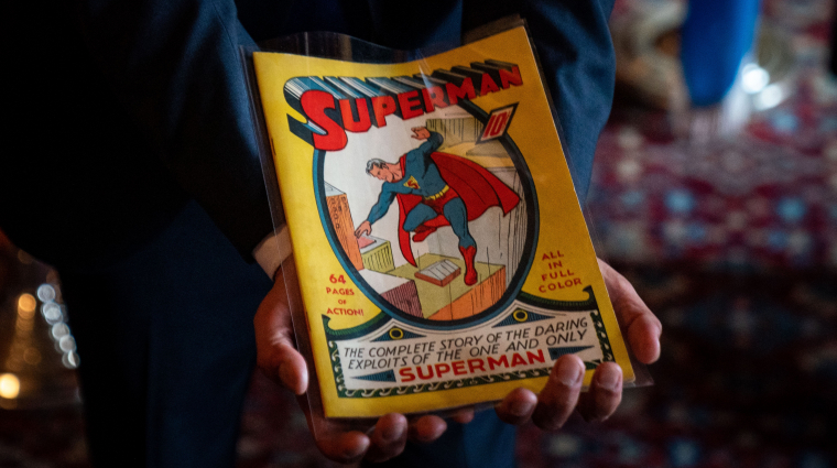 Felfoghatatlan mennyiségű pénzért kelt el az első Superman képregény bevezetőkép