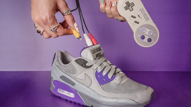 Bemutatkozik az AIR SNES, egy sneaker, amin a Super Mario is futhat bevezetőkép