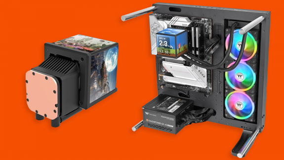 Ne mutasd meg a Minecraft-rajongó ismerősödnek a Thermaltake új csoda(drága) CPU hűtőjét kép