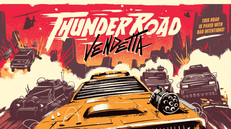 Aszfalt, benzingőz és totális káosz, ez a Thunder Road: Vendetta bevezetőkép
