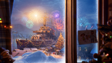 Hullámtörő ünnepi káosz érkezik a World of Warshipsben kép