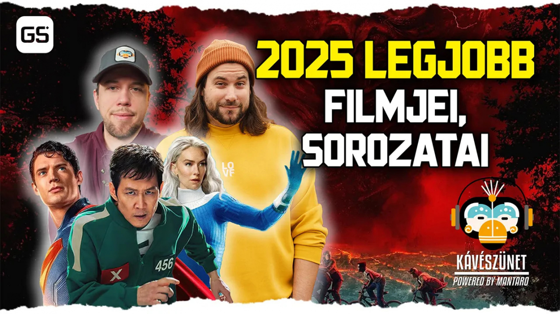 Mik voltak 2025 legjobb filmjei és sorozatai? Erről is szó esik a Kávészünet Podcast hetedik adásában! kép